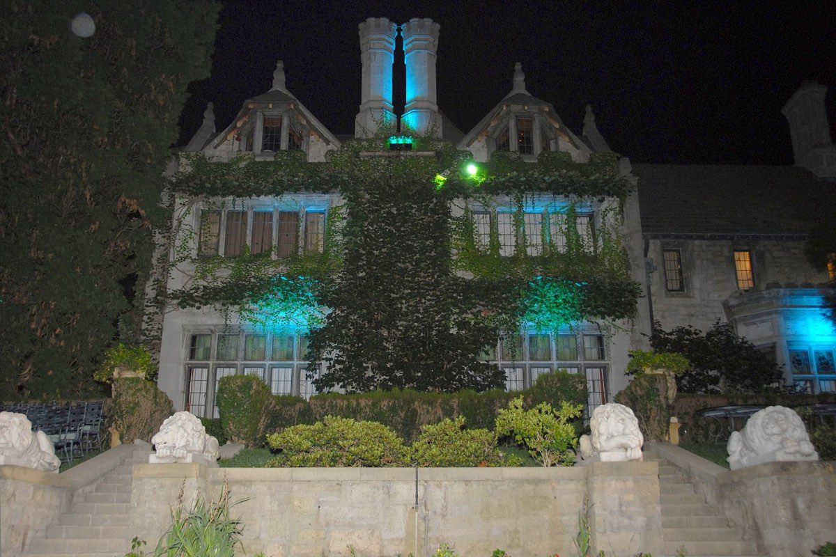 Playboy Mansion north side